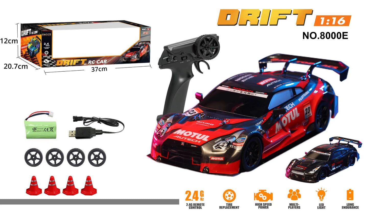 RC GTR Drift Car 1:16