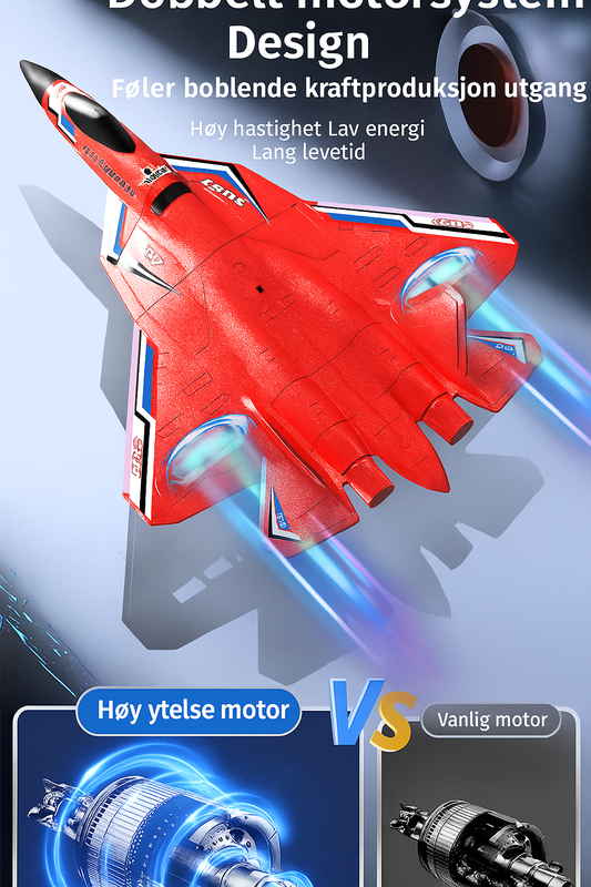SU-57 RC Fly som tåler vann!